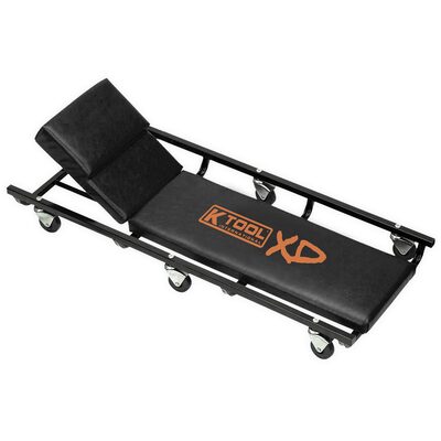 K Tool International Creeper 40 in. Metal Frame Adjustable Headrest
