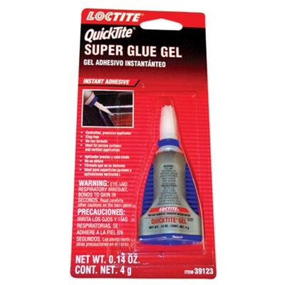 Loctite Corporation Quicktite Super Glue Gel - Ins