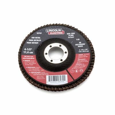 Lincoln Electric 4.5-inch  60 Grit Flap Disc