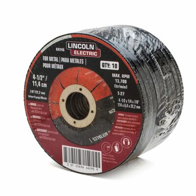 Lincoln Electric 4.5-inch x.25-inch  Depressed Center Grinding Wheel