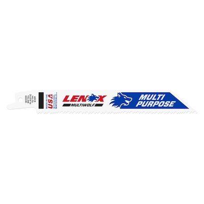Lenox Tools 6 Inch 10 TPI Bi-Metal Reciprocating Saw Blade - 1 Pack
