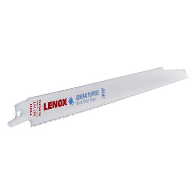 Lenox Tools Reciprocating Saw Blades, 110R, Bi-Metal, 12 in. L