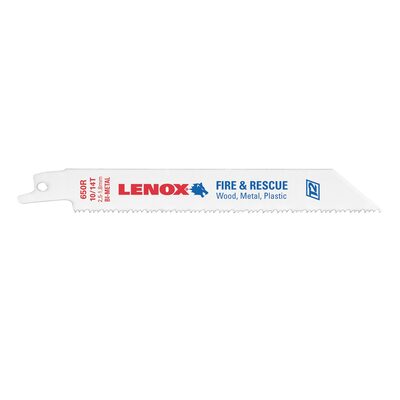 Lenox Tools Reciprocating Saw Blades, 650R, Bi-Metal, 6 in. Lo