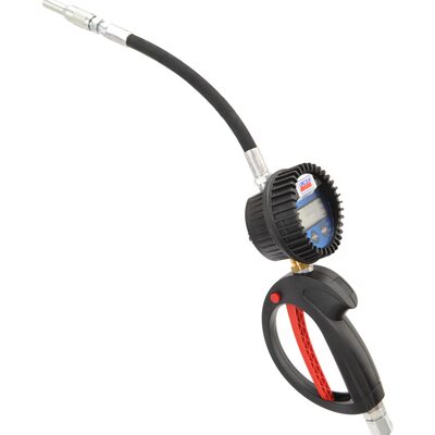 Lincoln Lubrication  982 10 GPM Multi-Measure Digital Oil/Anti-Freeze Meter with Flexible Hose and Auto-Nozzle