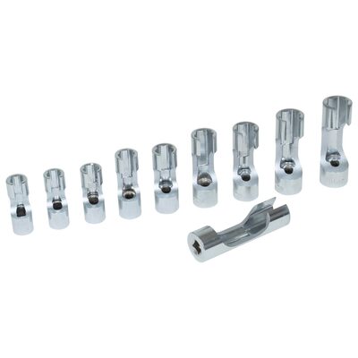 Lisle Flare Nut Socket Set, 10 pc.