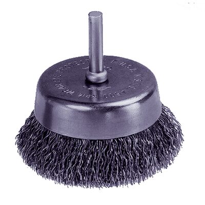 Lisle BRUSH WIRE CUP 2-1/2IN.  .014 WIRE CRIMPED