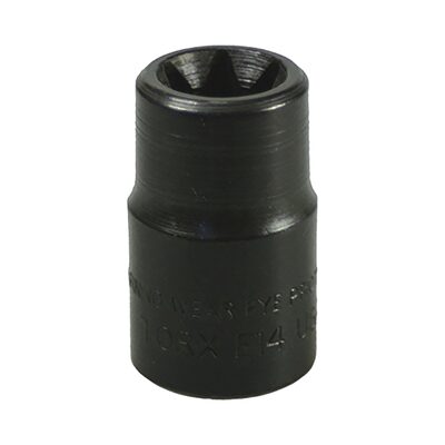 Lisle BITSOC E14 3/8D IMP EXT TRX BLK