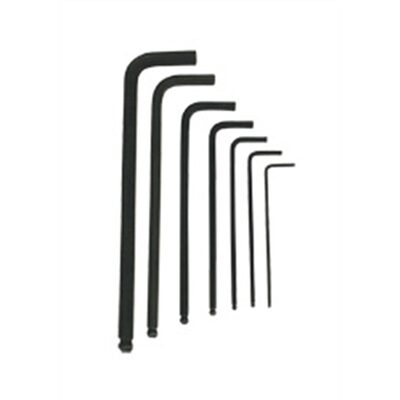 Lisle HEX KEY SET 7 PC BALL END METRIC 2-8MM