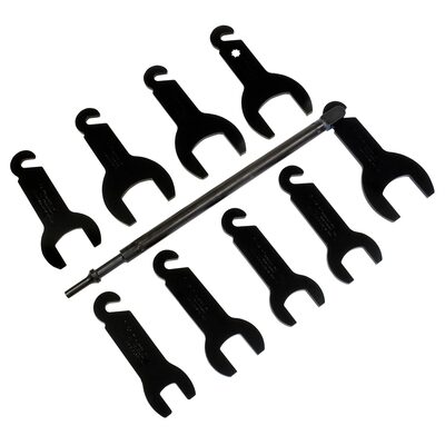 Lisle Pneumatic Fan Clutch Wrench Set, 10 pc.