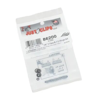 Lisle JC2505 1/4-inch 3 Clips & 3 O-Rings, 5 Pack