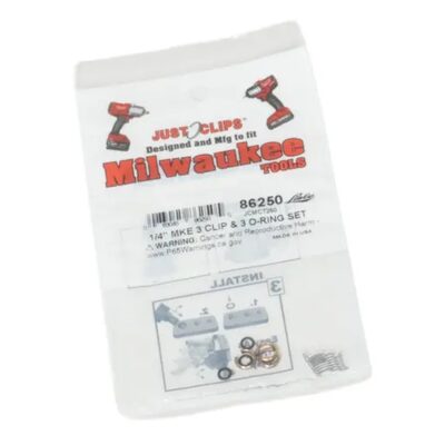 Lisle JCMCT250 1/4-inch MKE 3 Clips 3 O-Rings Set