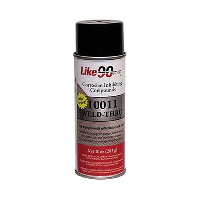 Like 90 10011 CIC Weld-Thru Aerosol, 10 oz Aerosol Can, Black