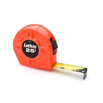 Lufkin 1" X 25' TAPE HI VIZ