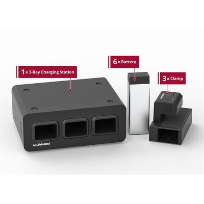 Luxor KwikBoost EdgePower Charging Station System - Heavy Use Bundle