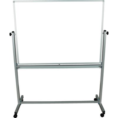 Luxor Double-Sided Magnetic Whiteboard; 48"W x 36"H