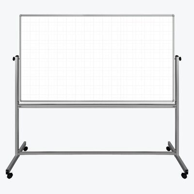 Luxor 72 x 40 Mobile Double-Sided Grid Board