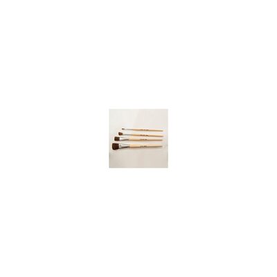 Mack Brushes 5170-1/4 5170 Series Camel Hair Lacquering Touch-Up Fine Grade Brush, 1/4 in Brush, Wood Handle