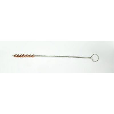 Mack Brushes 9-2 Spray Gun and Air Brush Cleaning Brush, 3/8 in L Trim, Horsehair