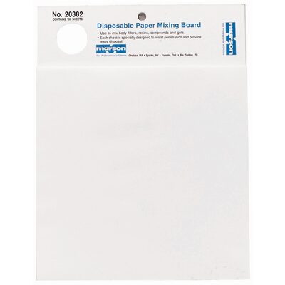 MIXING BOARD 100 10IN X 13IN SHEETS