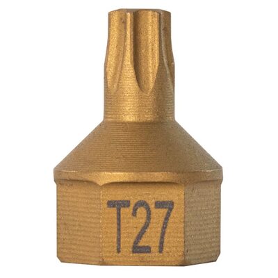 Mayhew T27 Torx&reg; Dual Drive Bit, 7/16" Drive