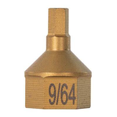 Mayhew 9/64" SAE Hex Dual Drive Bit, 7/16" Drive