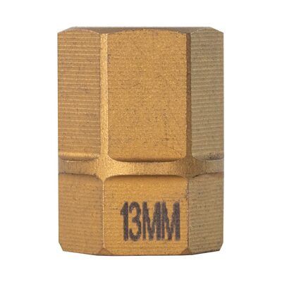 Mayhew 13 MM Metric Hex Dual Drive Bit, 1/2" Drive