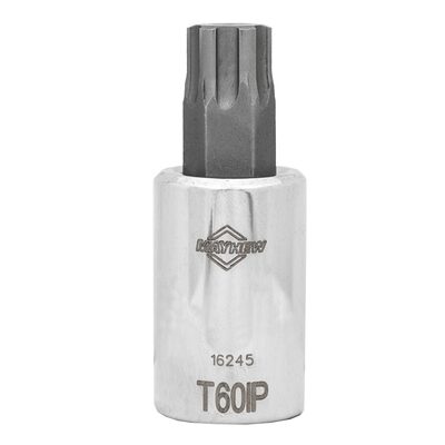 Mayhew Mayhew T60IP Torx Plus&reg; Short Insert Socket Bit, 1/2-Inch Drive