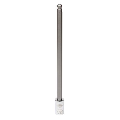 Mayhew Mayhew 7/32-Inch SAE Ball Hex Long Insert Socket Bit, 1/4-Inch Drive