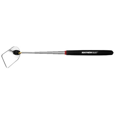 Mayhew 7" TELESCOP INSPECT OBLONG MIRROR