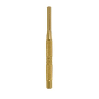 Mayhew BRASS PUNCH PIN, 7/16X2X6 ON .500 ROUN