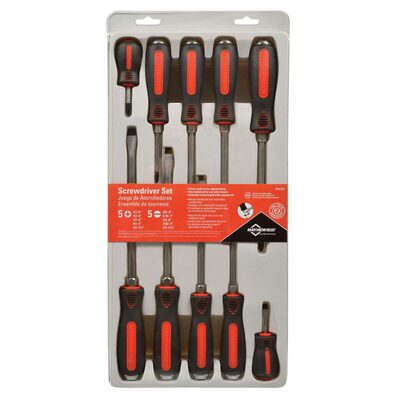 Mayhew 10PC Capped End Screwdriver Set Display
