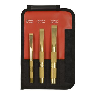 Mayhew Buy 67001 3 PC Brass Scraper Set, 67003 5 PC Brass Drift Punch Set, and 61363 4 PC X-Long Brass Punch Set and get 67008 12 PC Brass Pin Punch Set (SAE) Free
