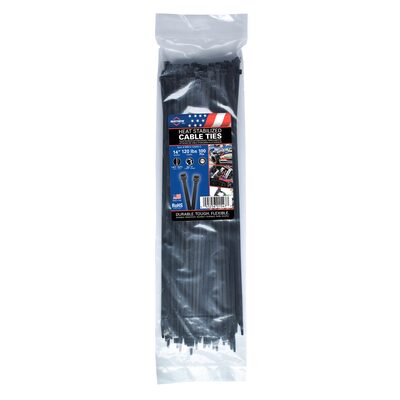 Mayhew 14" 120 lbs Heat Stable Ties 100/Bag