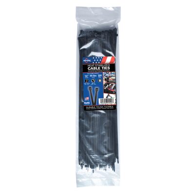 Mayhew 14" 50 lbs Heat Stable Cable Ties 100/Bag