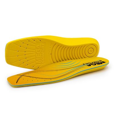 MEGA Comfort Insole - ERGO Anti-Fatigue Square Toe  - Unisex - Size: XS (Women's 5-7)