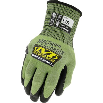 Mechanix Wear Speedknit Dipped Poly Cut Level A3 Gloves, Small