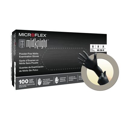 Microflex GLOVE MIDKNIGHT MK-296 NITRILE XXL