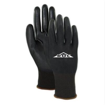 Magid Glove & Safety Magid ROC Poly Palm Coated Gloves Sz 7 Small 12-PR
