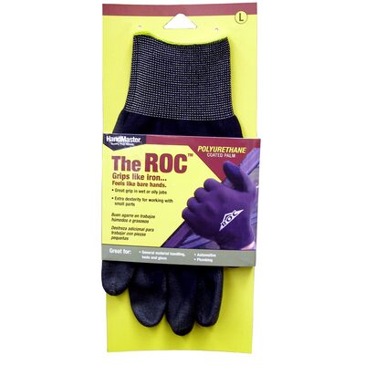Magid Glove & Safety GLV ROC LRG BLK 1PR POLYU
