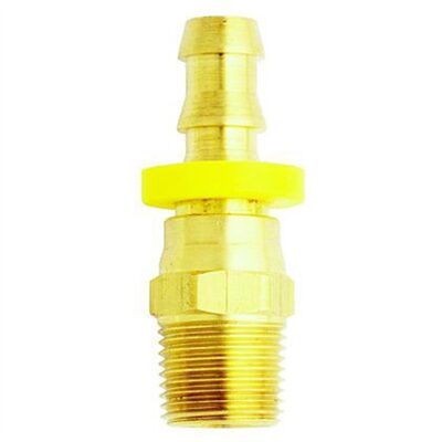 Milton Industries 1/4" Male End, 3/8"ID Hose