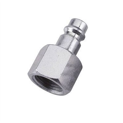 Milton Industries HI-Flo V-Style 3/8" FNPT Brass Plug 2/cd