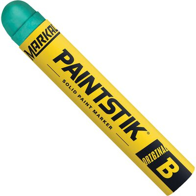 Markal / Laco Paintstik Solid Paint Crayon, Green (Box of 12)