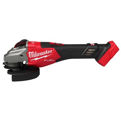 Milwaukee Tool M18 FUEL 4-1/2 Inch-6 Inch Braking Grinder, Slide Switch