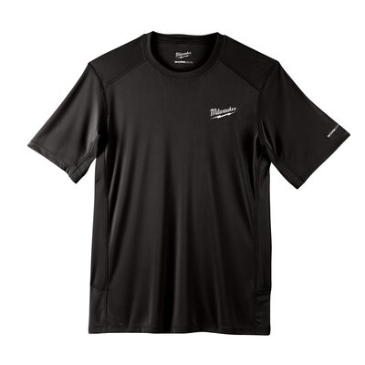 Milwaukee Tool WORKSKIN LIGHT SS SHIRT - BLACK 2X