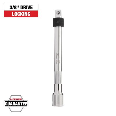 Milwaukee Tool 3/8 Inch Drive 6 Inch Locking Extension