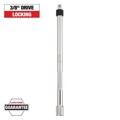Milwaukee Tool 3/8 Inch Drive 10 Inch Locking Extension