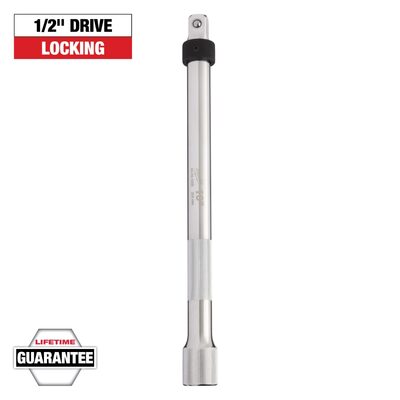 Milwaukee Tool 1/2 Inch Drive 10 Inch Locking Extension