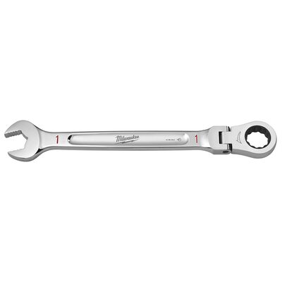 Milwaukee Tool 1" Flex Head Ratcheting Combination Wrench