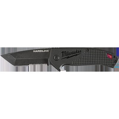 Milwaukee Tool 3&rdquo; HARDLINE Serrated Blade Pocket Knife