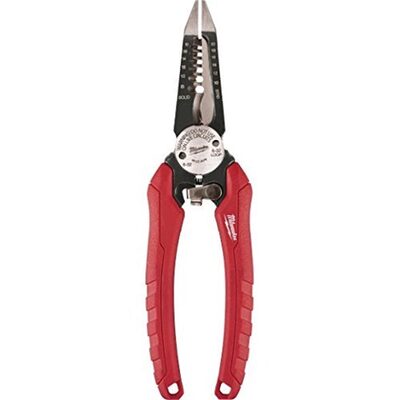 Milwaukee Tool 6-IN-1 COMBI WIRE PLIERS, WIRE STRIPPER
